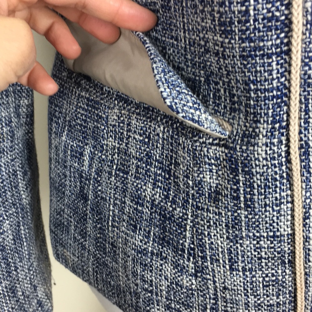 Pendleton Jacket Zip Pockets Sz 4 - image 2